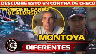 ¡DESCUBRE ESTO! MONTOYA DEFIENDE A SERGIO PÉREZ DICE QUE EL CARRO ES TAN MALO COMO EL DE ALONSO