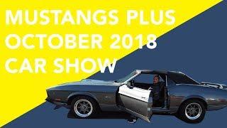 Mustangs Plus October 2018 Car Show