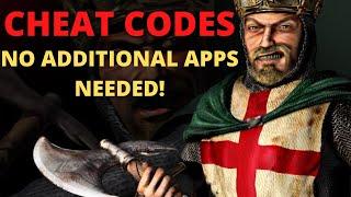 BUILT-IN CHEAT CODES, No Downloads - Stronghold Crusader