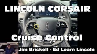 Lincoln Corsair cruise control