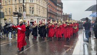 Changing the Guard Windsor 28.3.2024 - (with a very rainy march back!)