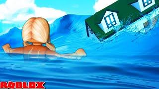  CAN I SURVIVE A *TSUNAMI* ON ROBLOX?  | Tsunami Survival