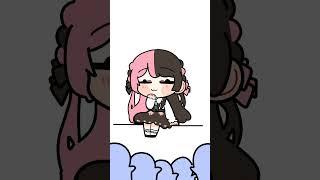 配信外一ノ瀬うるはに笑う橘ひなの【手描き切り抜き/一ノ瀬うるは/橘ひなの】