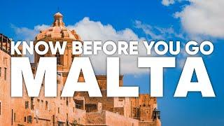 Things to Know BEFORE you Visit MALTA | Travel Guide