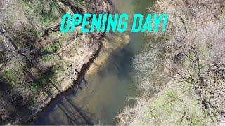 2022 PA Opening Day Trout Fishing at Darby Creek!