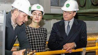 Prince Daniel of Sweden visit Green 14