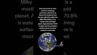 What is Earth? #funfacts #fact #facts #human #humans #earth #terra #gaia