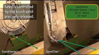 Seed Accuracy Comparison: ExactEmerge™ BrushBelt™ vs. SpeedTube™
