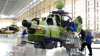 Inside Mil Mi-28 Helicopter Factory - How They Build Powerful Russian Attack Helicopter