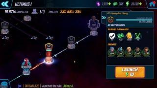 [*/\*] Marvel Strike Force - Alliance Raids - Ultimus Raids - Ultimus I (for Level 20-25+)