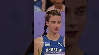 ‘Ukraine, I'm bringing gold home’ — Yaroslava Mahuchikh, Ukraine's gold medalist#shorts #olympics