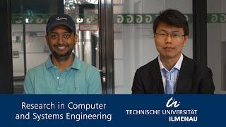 Ankit and Shaopeng are studying Research in Computer and Systems Engineering at TU Ilmenau