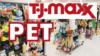SHOP WITH ME TJ MAXX PET FINDS - STUFF FOR YOUR DOG & CAT - NEW CHRISTMAS GIFTS TOYS TREATS BEDS