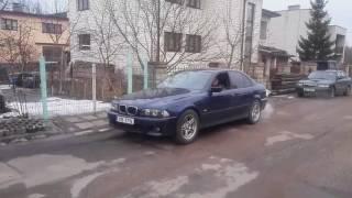 Bmw 523 Пробуем буксовать на резине 255