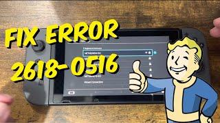 How To Fix Nintendo Switch Error 2618-0516
