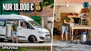 DIY Low-Budget-Camper für nur 18.000 €! Astrid & Christian verraten, wie das geht!