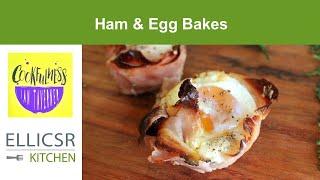Ham and Egg Bakes (recipe from Cookfulness, by Ian Taverner)