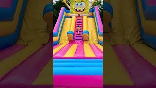 Leah Having Fun on Bouncing Castle #bouncingCastle #kidsFun #jumping #jump #forKids #shorts