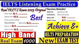 IELTS LISTENING PRACTICE TEST 2025 WITH ANSWERS | 25.03.2025