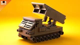 Lego ATACMS M-270 (MLRS) Multiple Launch Rocket System (Tutorial)