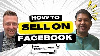 Master Facebook Sales: Expert Tips with Matt Versteeg | Join Charity to giveaways!