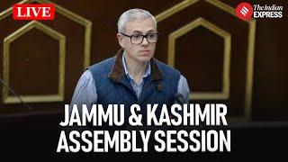 Jammu Kashmir Assembly LIVE: Jammu & Kashmir Assembly Budget Session | Omar Abdullah | NC | PDP