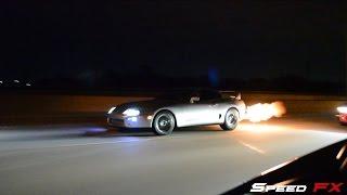 870WHP ZR1 VS 800WHP GT500(AUTO) W/ 1,000whp+ Supra!