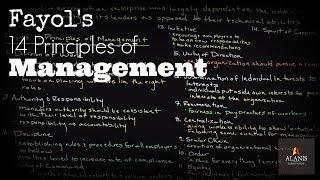 Administrative Management and Henri Fayol's 14 Principles of Management