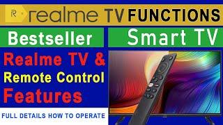 Realme TV features in Hindi | Realme TV Functions User Guide |  How To Connect & Use Remote Control