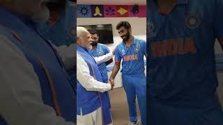 PM MODI MEETS TEAM INDIA AFTER WORLD CUP FINAL #shorts