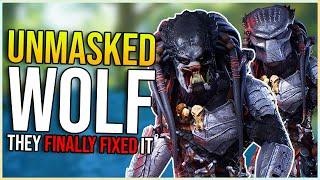 NEW UNMASKED WOLF PREDATOR Gameplay 2022 "they FINALLY FIXED it!" | Predator Hunting Grounds Series