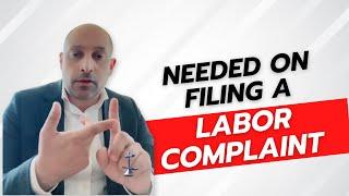 Labor Complain Requirements