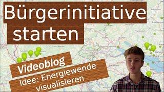 Idee -  Energiewende auf Karte eintragen