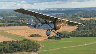 Pietenpol Air Camper "Kajsa" and Per Widing. First video footage!