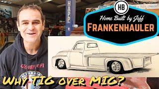 Why TIG over MIG for rust repair?  - 1954 Ford F600 Car Hauler Build part 4