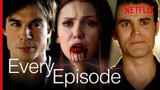 3 Seconds From Every Episode Of The Vampire Diaries | Netflix