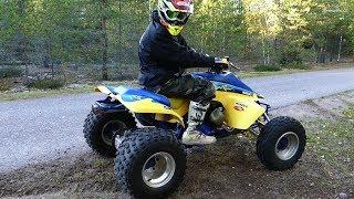 Suzuki Quadzilla 500 -87 Two Stroke (Raw Sound)