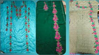 Machine Embroidery Punjabi suit designs | Cutwork Embroidery Suits Designs | Kadai Wale suit design