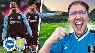 RASHFORD SCORES AGAIN for Villa vs Brighton! 