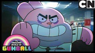 The Wattersons Battle for Control | The Remote | Gumball | Cartoon Network