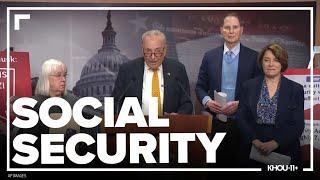 Schumer: Trump is cutting Social Security, DOGE cuts hurting recipients