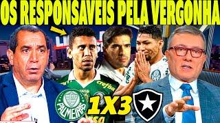 PÓS JOGO PALMEIRAS 1 X 3 BOTAFOGO! ''ABEL FERREIRA INSISTE COM RONY E CARA PRA MIM ISSO...''