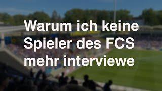 Warum das FCSBlog keine aktuellen Spieler des 1. FC Saarbrücken mehr interviewt