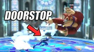 Donkey Kong is NOT allowed to play the video game...