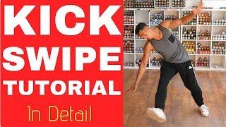 Bboy Kick Swipe Tutorial | How to Kick Swipe | Bboy Powermove Tutorial