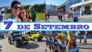 VLOG: DESFILE DE 7 SETEMBRO EM NOVA SERRANA #desfile #novaserrana