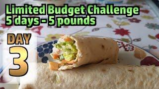 Limited Budget Challenge - £5 for 5 Days - DAY 3