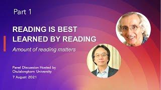 Reading is best learned by reading: Amount matters - Part 1