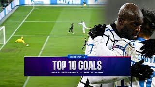 UCL Top 10 Goals of Matchday 5 - 2020/21 | CBS Sports Golazo