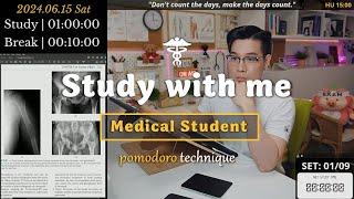 (24.06.15.SAT) Study with me ‍️| 10 Hrs | Pomodoro Timer | ASMR | SeewhY